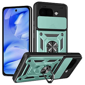 PC + TPU чохол Camshield Armor для Google Pixel 9A / зелений