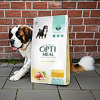 Корм сухий для дорослих собак великих порід із куркою, Optimeal Dog Adult Maxi, 4кг