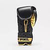 Боксерські рукавиці Leone GN220 DNA Black 10 унцій (бинти 4 м. в комплекті), фото 5