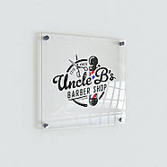 Арт-вивіска настінна з підсвічуванням і без Декоративна вивіска будь-якої форми і розміру для інтер'єру під замовлення, фото 2