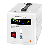 ДБЖ з правильною синусоїдою 12V LPY-PSW-500VA+ (350Вт) 5A/10A, фото 4