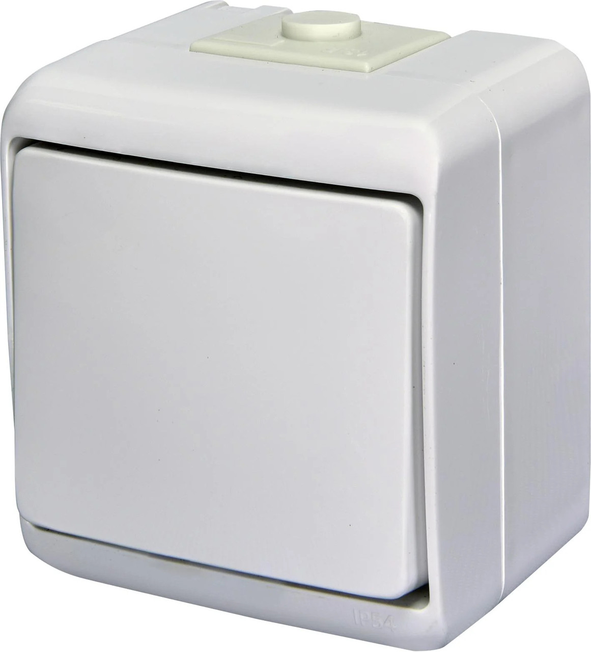 Вимикач 1-клавішний ETI Hermetics VHE-1 IP54 білий