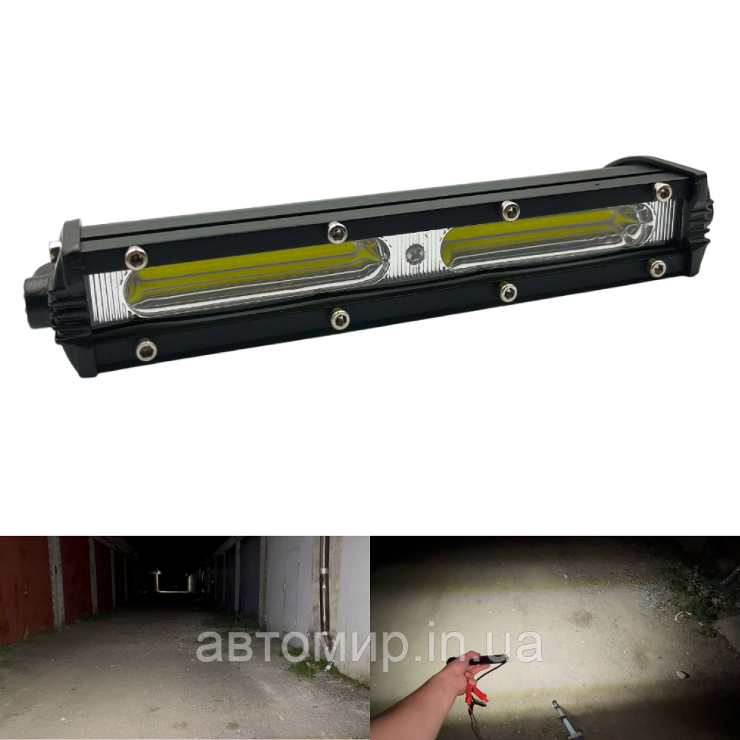 Світлодіодна LED лед фара додаткова на авто 18W COB (1 шт), фото 1