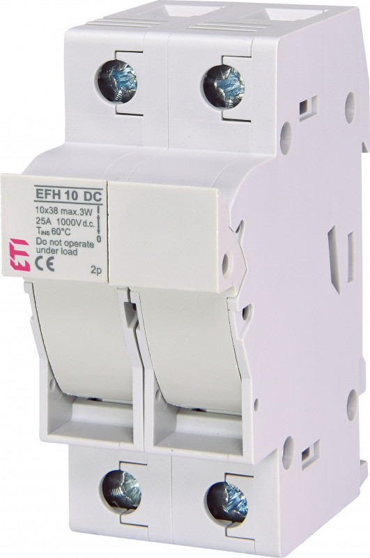 Тримач EFH 10 2P 25A 1000V DC ETI