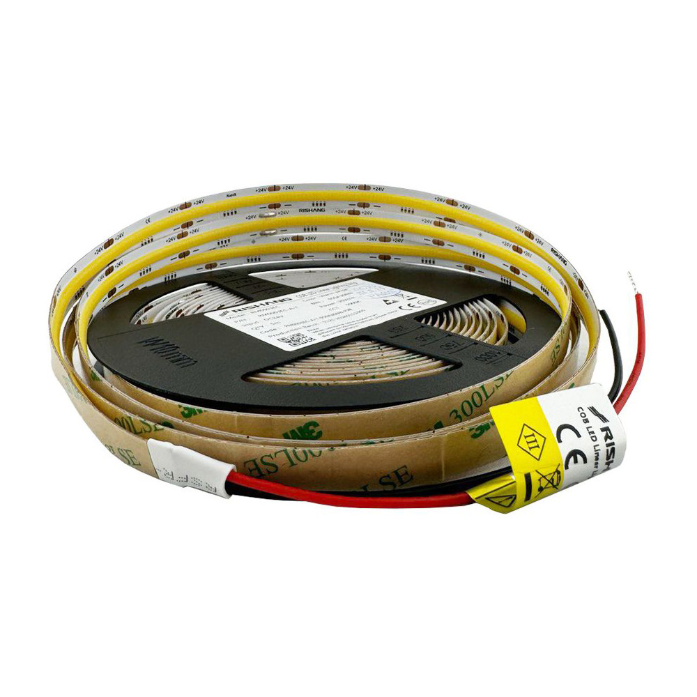 Світлодіодна стрічка 20.0W COB-720 4000K IP20 24V (5м) Rishang