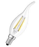 Лампа LED Osram CL BA 4W/827 230V FIL E14 6X1 40
