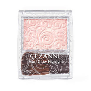 Cezanne Pearl Glow Highlight Перлинний хайлайтер, 04 Рожева мушля, 2,4 г