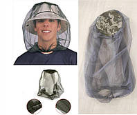 Антимоскитная сетка на голову, накомарник, сетка от комаров, москитная сетка