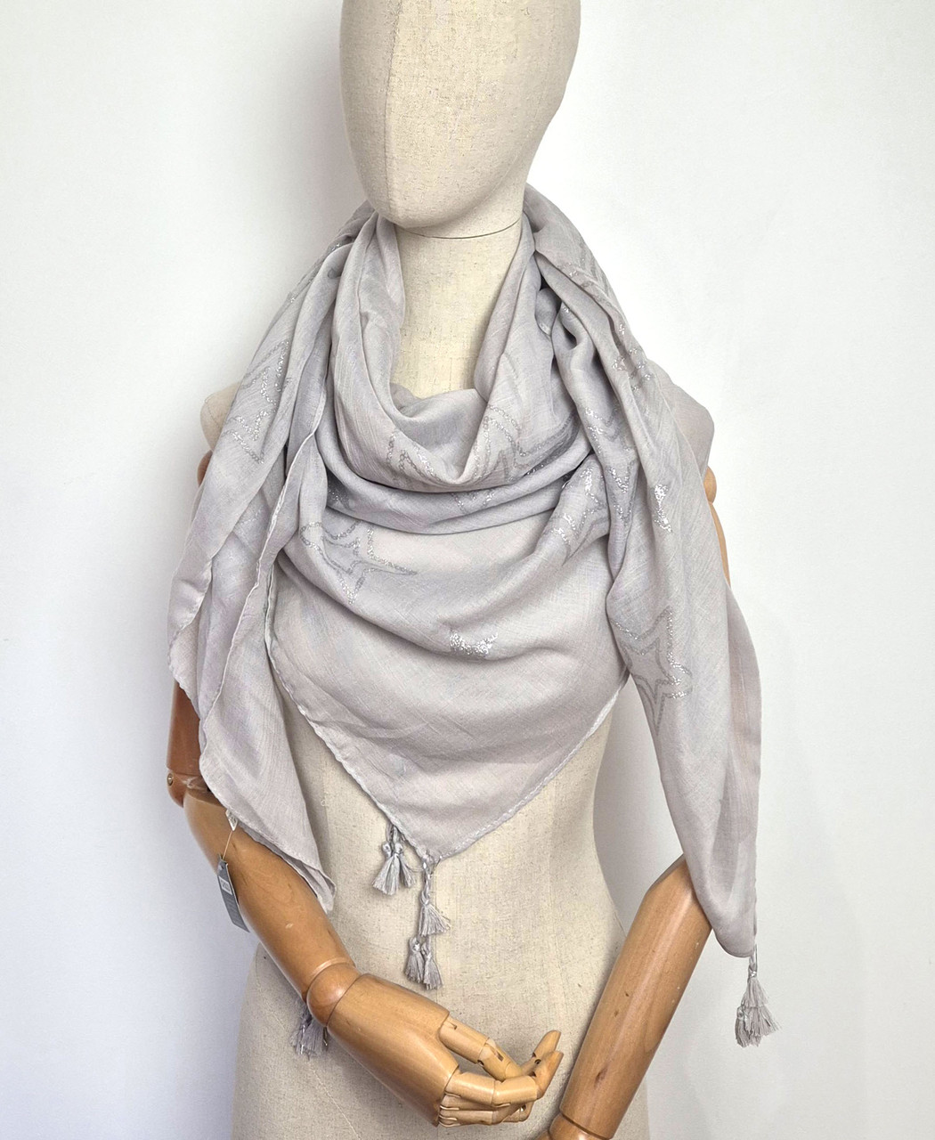 Хустка велика легка Зірки, фото 1