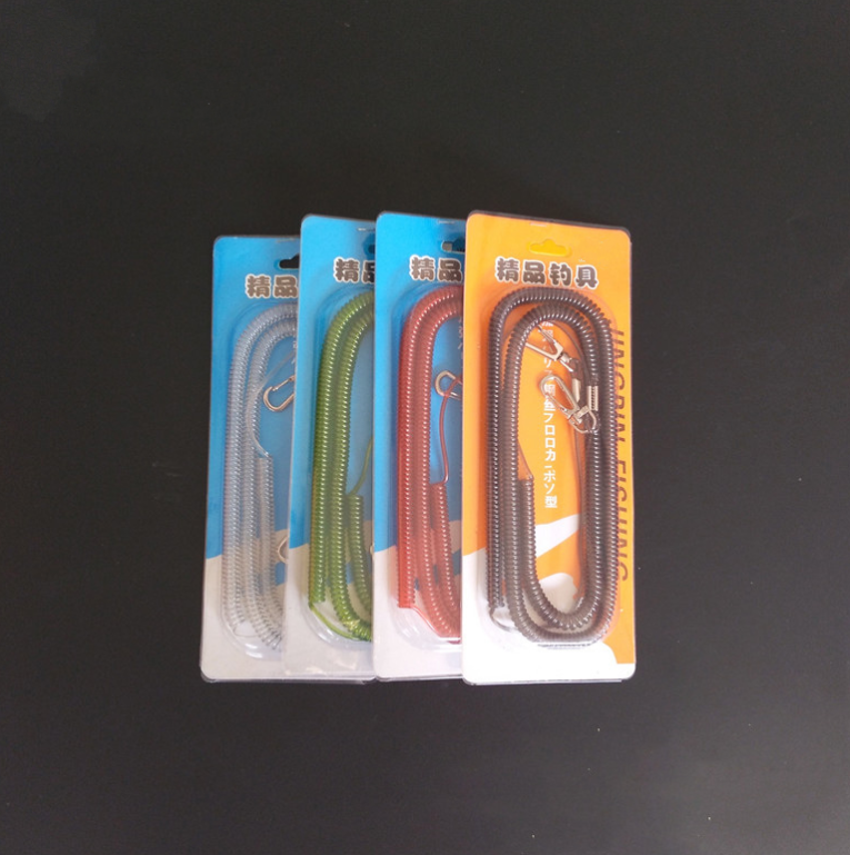 Страхувальна резинка для вудилищ з карабінами 3 м, фото 1