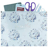 Папка на блискавці zip-lock А4+ Flower Symphony-2, фото 3