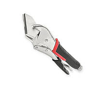 Затискач з T-подібними губками (кліщі затискні) 200 мм гумова ручка INTERTOOL