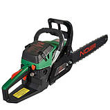 Бензопила ланцюгова 2-тактний двигун потужність 3.4 кВт Nowa PL 5232mn, Садова пила 11 000 об/хв, фото 4