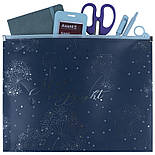 Папка на блискавці zip-lock А4+ Flower Symphony-4, фото 3