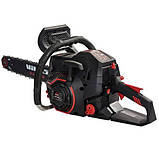 Бензопила ланцюгова 2-тактний двигун Vitals Master BKZ 5634j 18" Black Edition, Потужна бензопила Віталс, фото 3