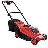 Газонокосарка акумуляторна Vitals AZP 1832 SmartLine+, акумуляторна косарка для дачі, газонокосарка 18 В, фото 3