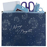 Папка на блискавці zip-lock А5+ Flower Symphony-4, фото 3