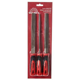 Набір напилків слюсарних 200 мм, 3 од. Vitals Master