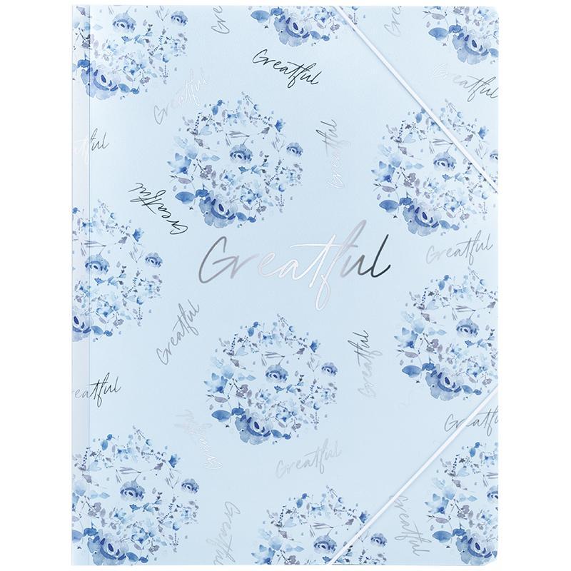 Папка на гумках А4+ Flower Symphony-2, фото 1