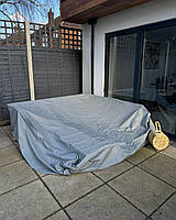Захисний чохол від дощу та сонячних променів 230×225×65 см, сірий