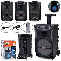 Портативна колонка з 8-дюймовим динаміком JT-830-1/2/833/835