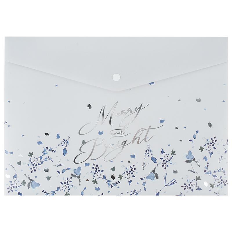 Папка на кнопці А5+ Flower Symphony-1, фото 1