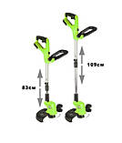 Акумуляторний тример для трави та кущів Білорус КГ 24-21ЛМ Якісний садовий тример (2 АКБ), фото 5