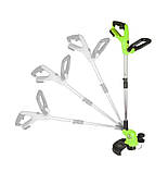 Акумуляторний тример для трави та кущів Білорус КГ 24-21ЛМ Якісний садовий тример (2 АКБ), фото 7