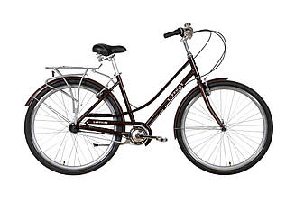 Велосипед 28" Dorozhnik SAPPHIRE жіночий коричневий