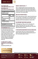 Quicksilver Scientific NAD+ Gold/НМН + ТМГ 30 мл. BX471, фото 3