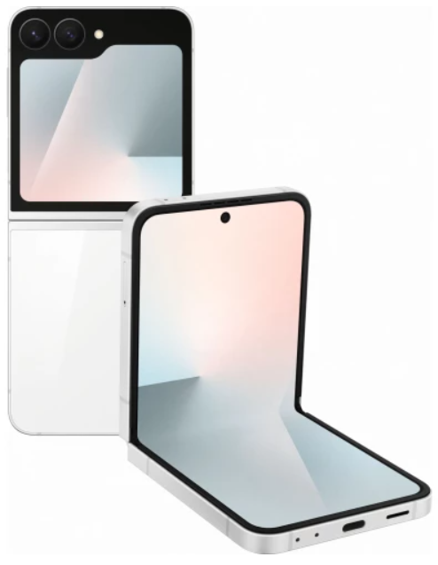 Смартфон Samsung Galaxy Flip7 FE 8/256GB White (SM-F761BZWHSEK) UA UCRF