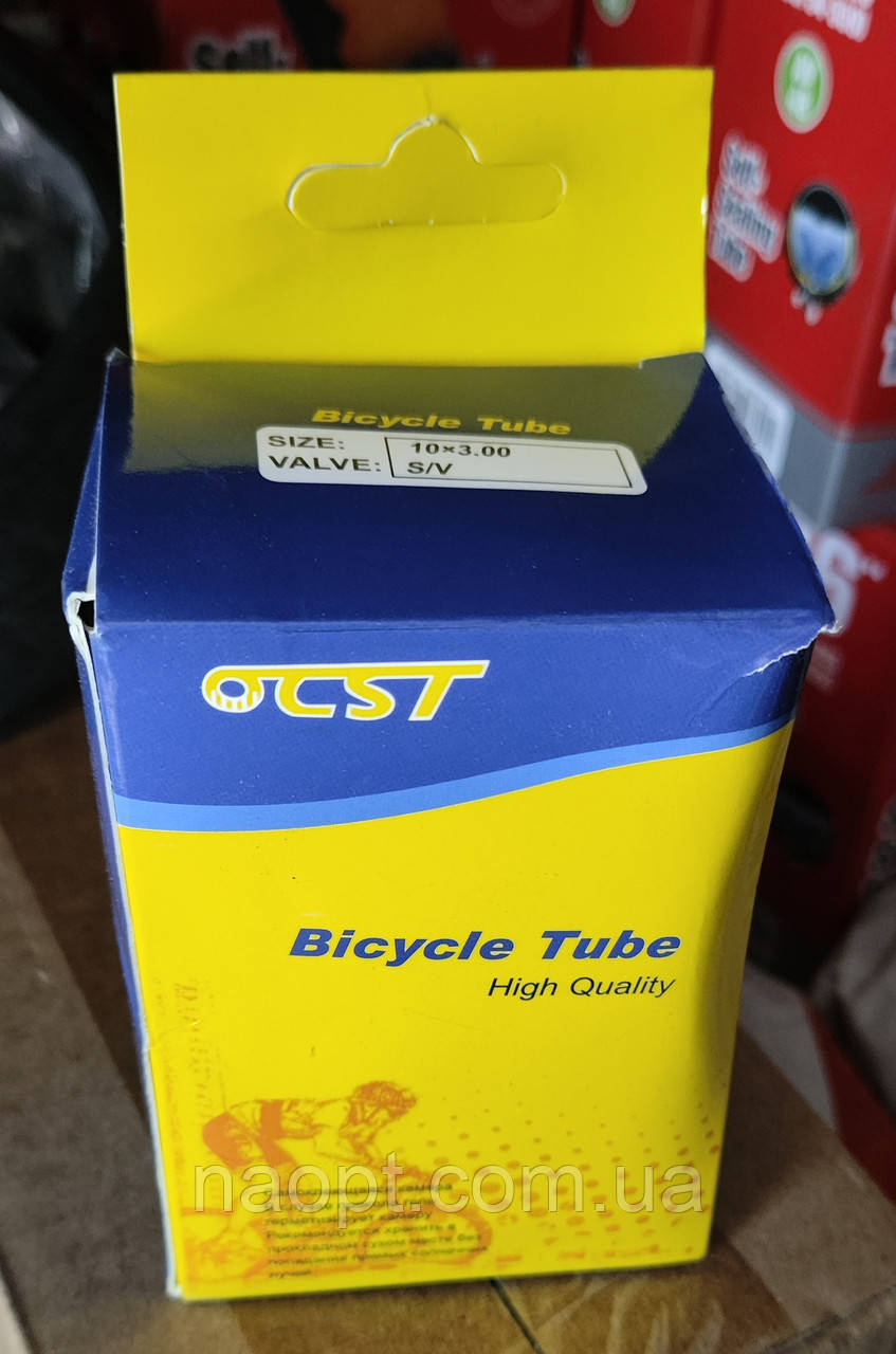 10 х 3.0 Камера для коляски. Камера для самокату. Камера на дитячий візок. Камера з рівним соском., фото 1