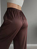 Жіночі літні шовкові базові штани, фото 6