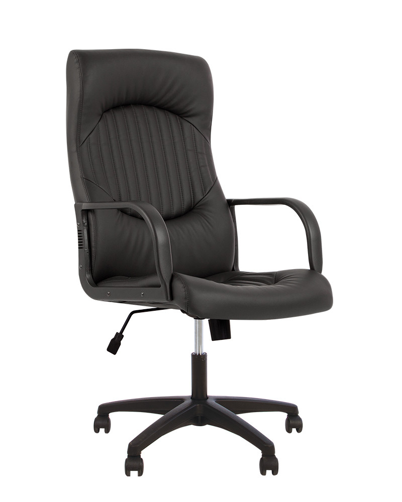 Крісло офісне Gefest KD plastic tilt pl64 eco-30 чорна (ТМ Новий Стиль)