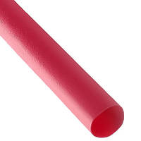 Трубка силіконова 4мм, 2500V, -50°C - 200°C, червона WOER, 1 метр