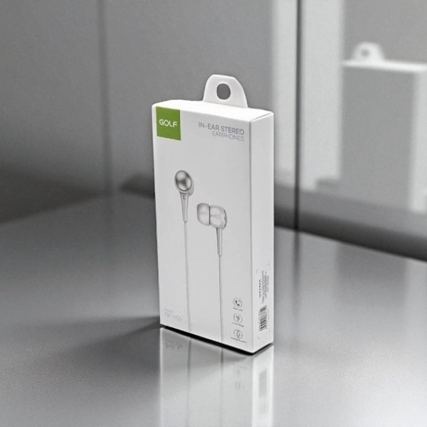 Навушники дротові GOLF M21 Білі, фото 1