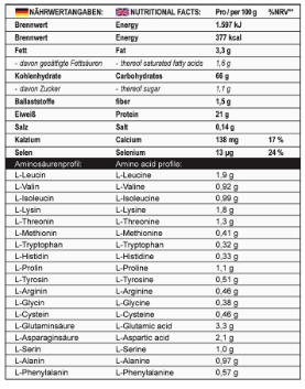 Гейнер для набору маси MST Best Mass Gainer 1кг полуниця, фото 3
