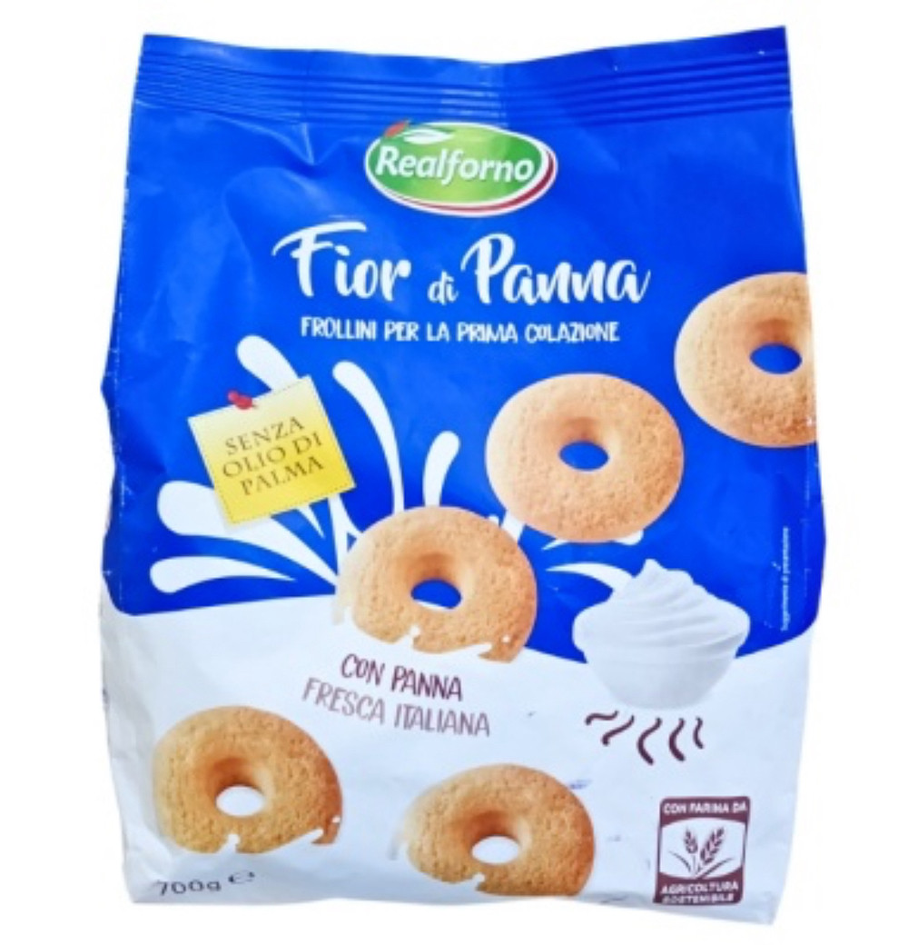 Печиво вершкове Realforno Fior di Panna 700гр