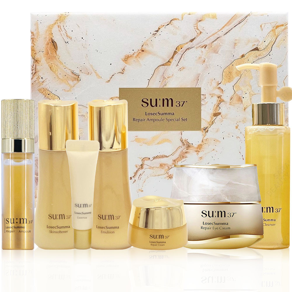 Відновлюючий антивіковий крем для повік у наборі SU:M37° LosecSumma Repair Eye Cream Special Set 149 ml, фото 1