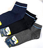 Чоловічі класичні шкарпетки Полоска 29-31 р. (12 пар!) (Демісезонні) Варос, фото 3