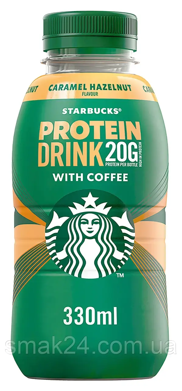 Холодна кава Карамель Горіх Starbucks Protein 330 мл Данія