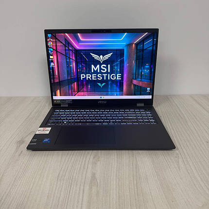 Б/в Ультрабук MSI Prestige 16 AI Evo B1M 16" 3840x2400 O| Core Ultra 7 155H| 32 GB RAM| 1000 GB SSD NVMe| Arc, фото 1