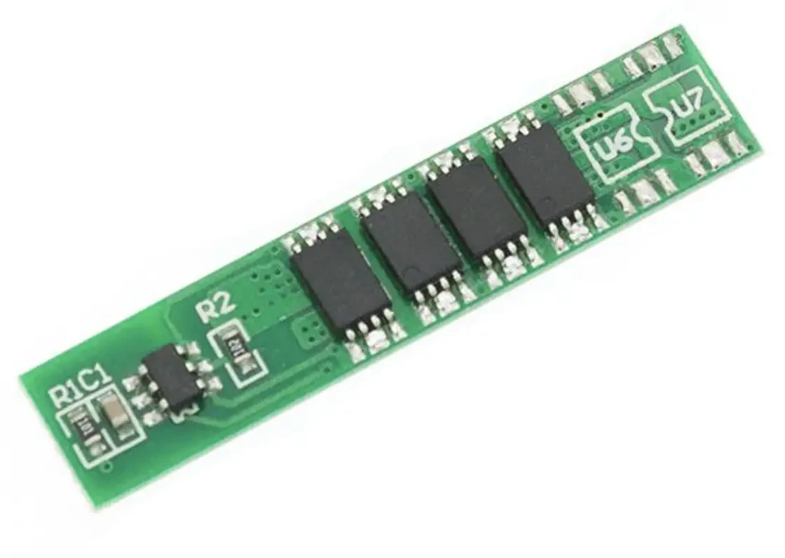 Модуль захисту HX-1S-3876 BMS 1S 4MOS 4.2 В 7.5 А 18650 Li-Ion, фото 1