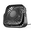 Настільний вентилятор з USB живленням K52 чорний, фото 2