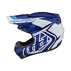 Шолом для мотокросу мотошолом TLD Troy Lee Designs GP Overload Blue/White M (57-58см)