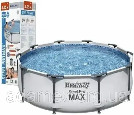Басейн каркасний Bestway 56406 Steel Pro MAX 305х76 см, фото 1