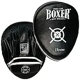 Лапи боксерські ергономічні (гнуті) BOXER NEW 2013-N1, шкірзам, фото 7