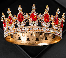 Корона Діадема Червона