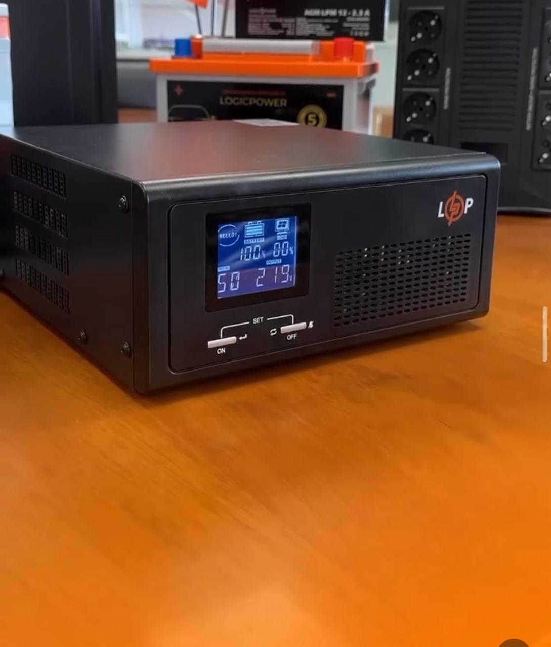 ДБЖ з правильною синусоїдою 12V LPE-B-PSW-430VA+ (300Вт) 1-15A, фото 1