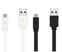 Кабель HOCO Bamboo USB microUSB 1 м